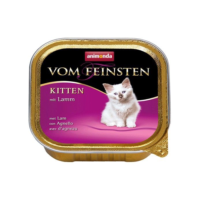 Корм для котят Animonda Vom Feinsten Kitten с ягненком конс.100г