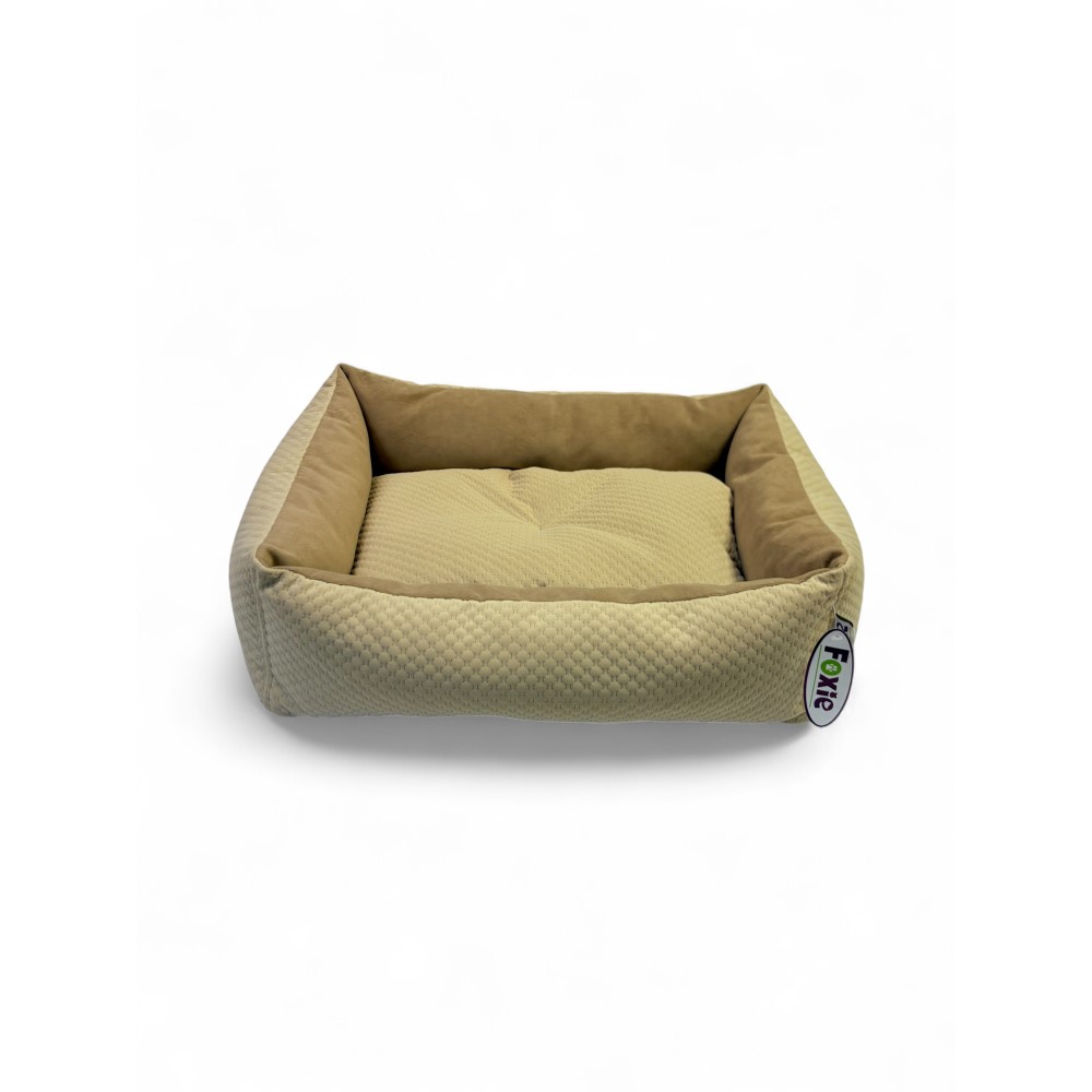 Лежак для животных Foxie Prime edition 60х50см капучино