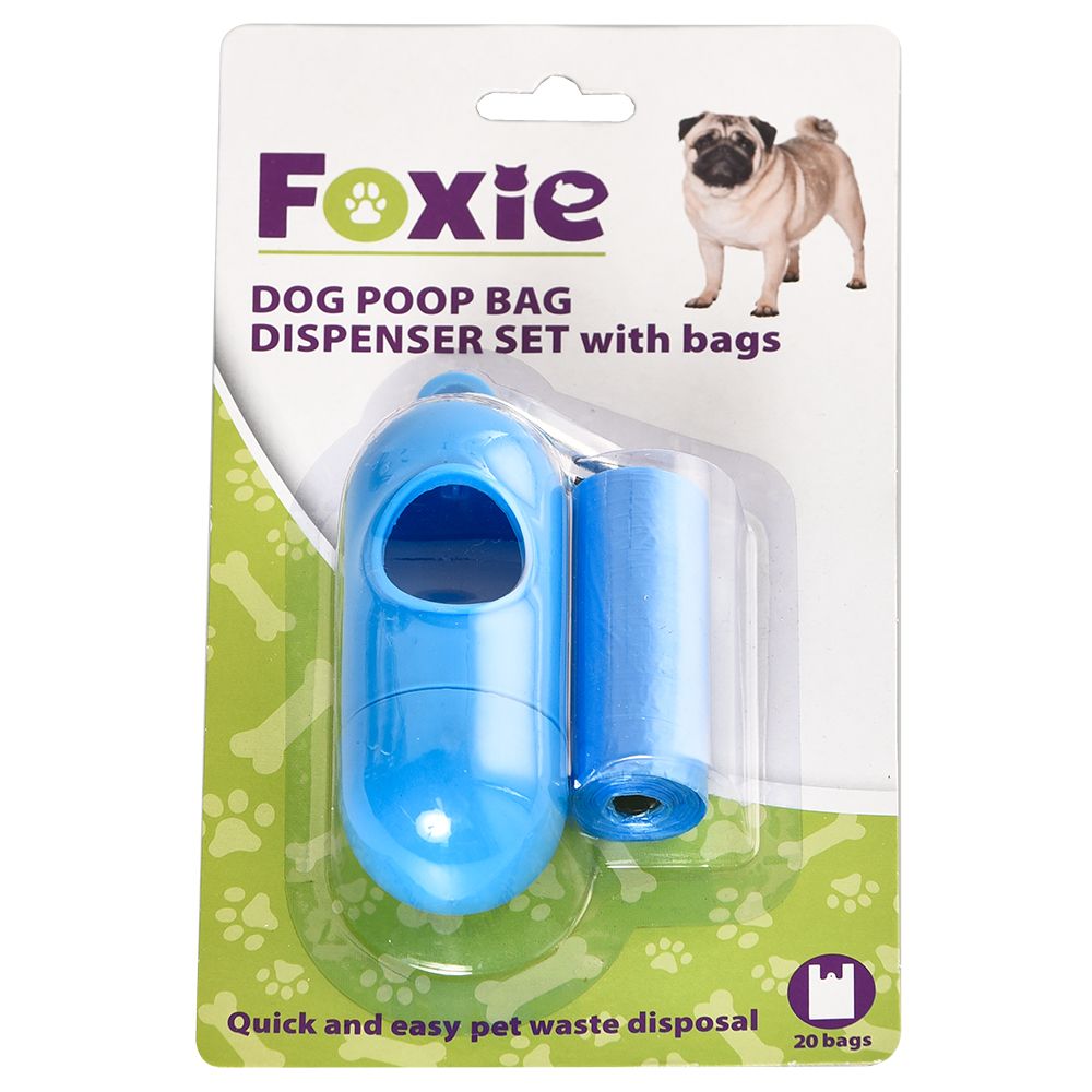 Набор для улицы Foxie футляр+сменные пакеты 1рул х 20шт