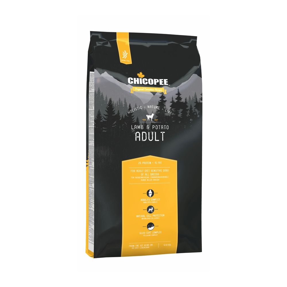 Корм для собак Chicopee HNL Adult Lamb & Potato ягненок с картофелем сух. 12кг