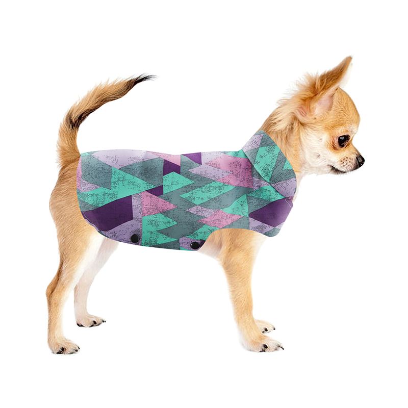 Попона для собак МОХНАТЫЕ УШКИ утепленная Принц размер M 26 см