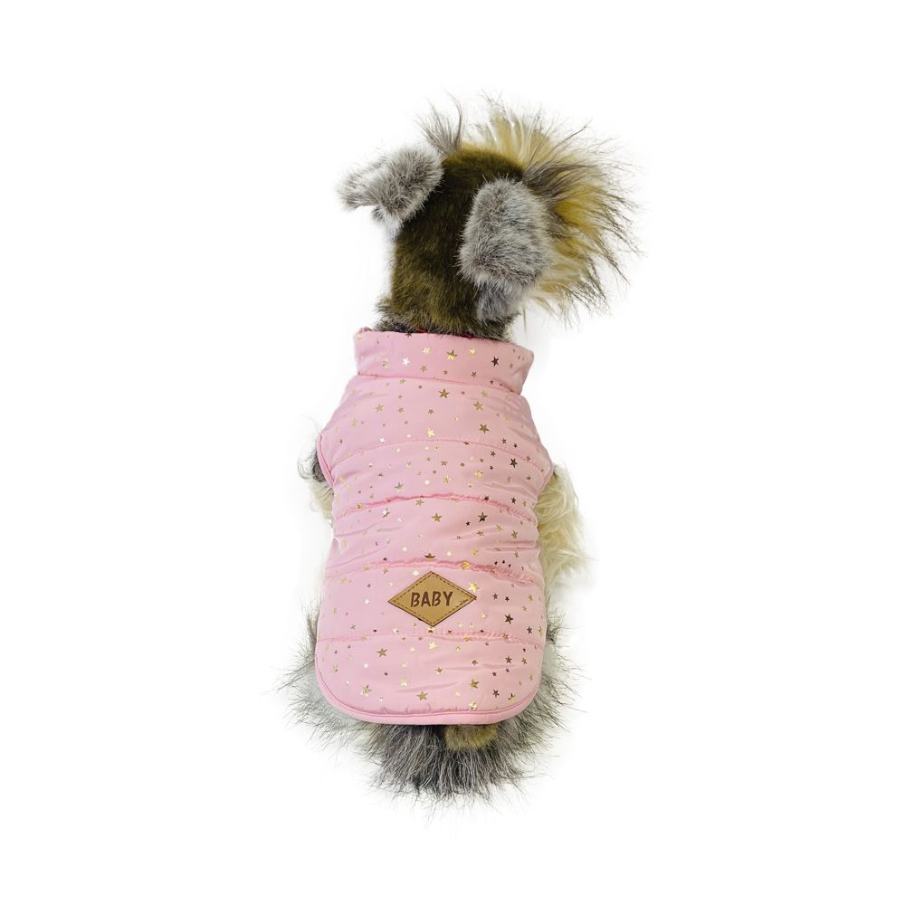 Куртка для собак Ломинар розовая размер M