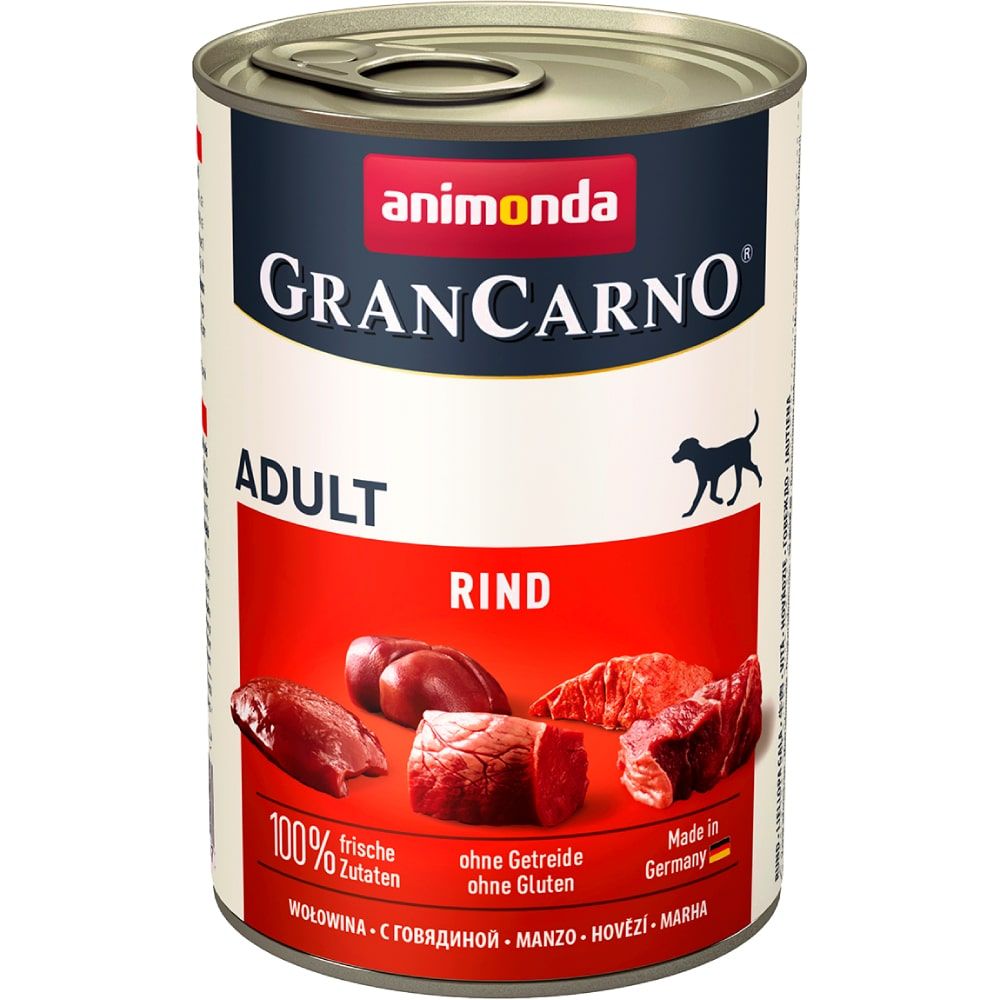 Корм для собак Animonda Gran Carno Original Adult говядина банка 400г