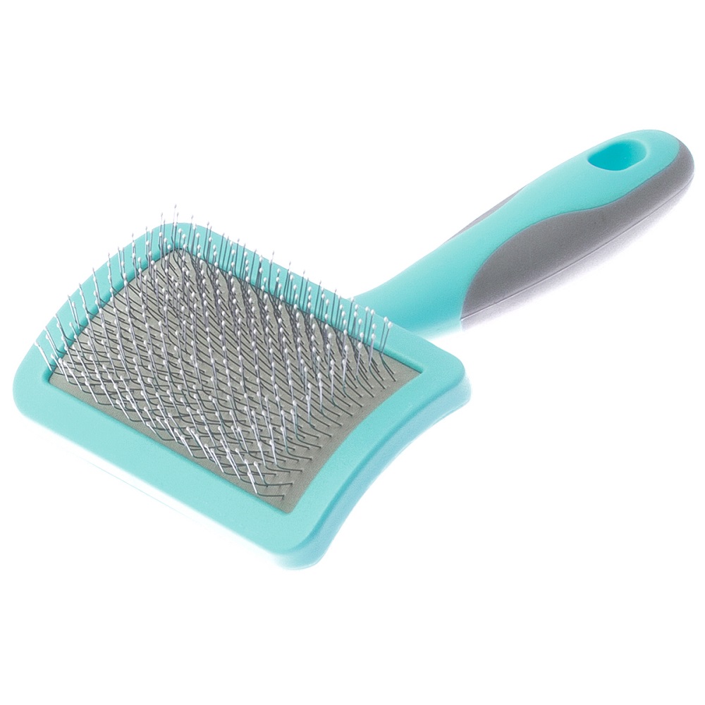 Пуходёрка для животных DeLIGHT Aqua пластик с каплей малая 855₽