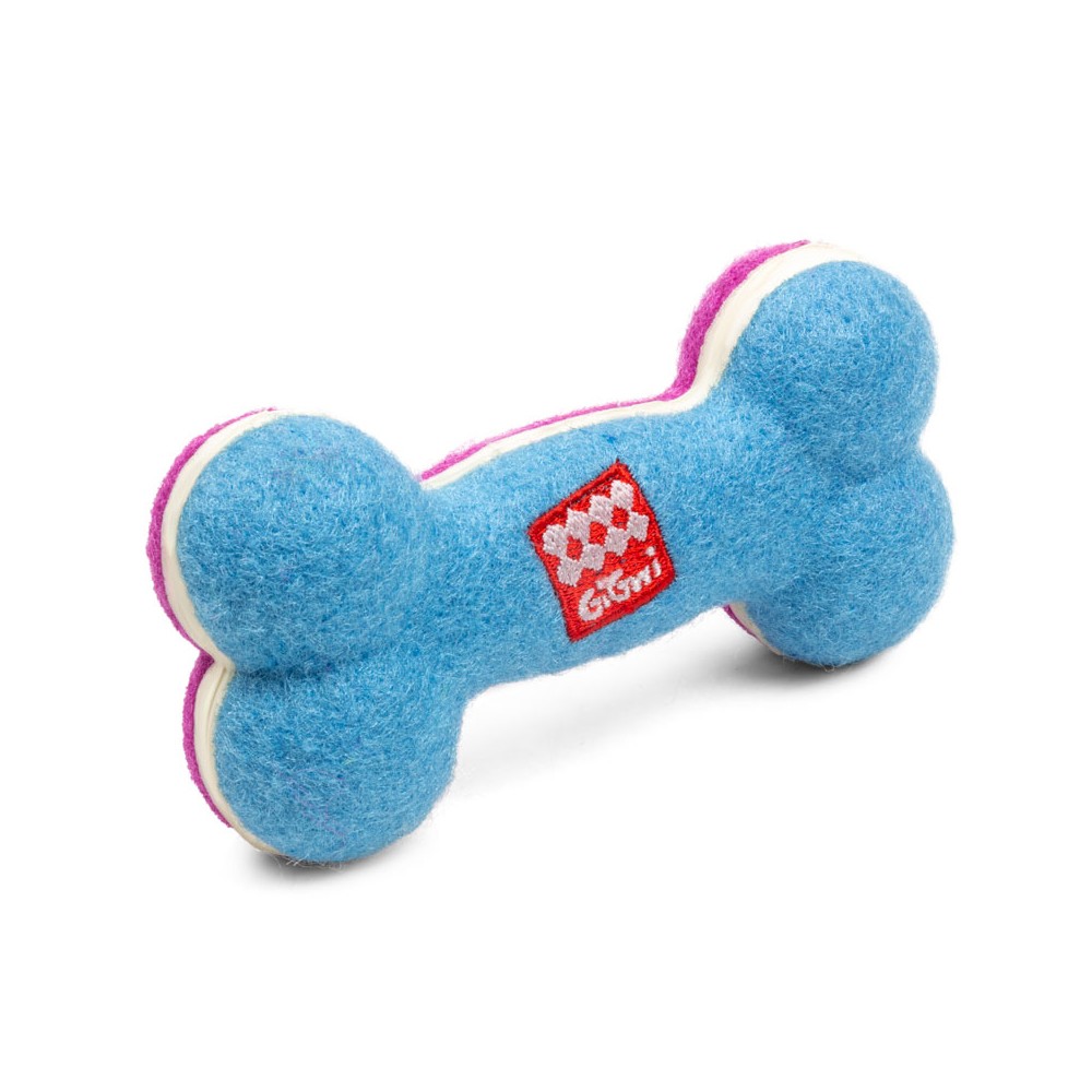 Игрушка для собак GIGWI Catch & Fetch Кость малая с пищалкой 11см gigwi gigwi игрушка белка с пищалкой текстиль 136 г