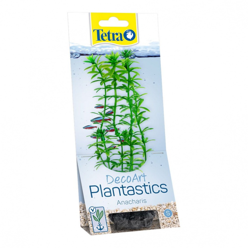 Растение TETRA Deco Art искусственное Элодея S (15см) искусственное растение barbus элодея 10 см зеленый