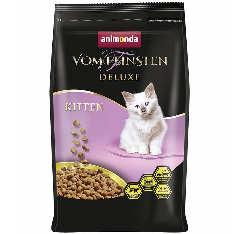 Фото - Корм для котят Animonda Vom Feinsten Deluxe сух. 1,75кг корм для кошек animonda vom feinsten deluxe сух 250г