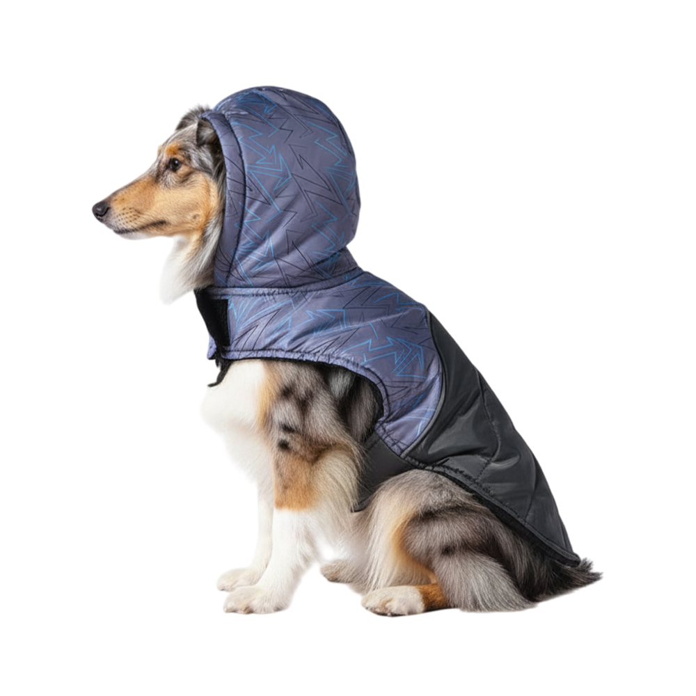 Попона для собак Foxie Bright sparks разноцветная р L длина спины 40см обхват груди 57-63см 799₽