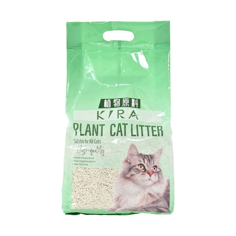 Наполнитель для кошачьего туалета KIRA Tofu Original комкующийся 25кг 15мм 802₽