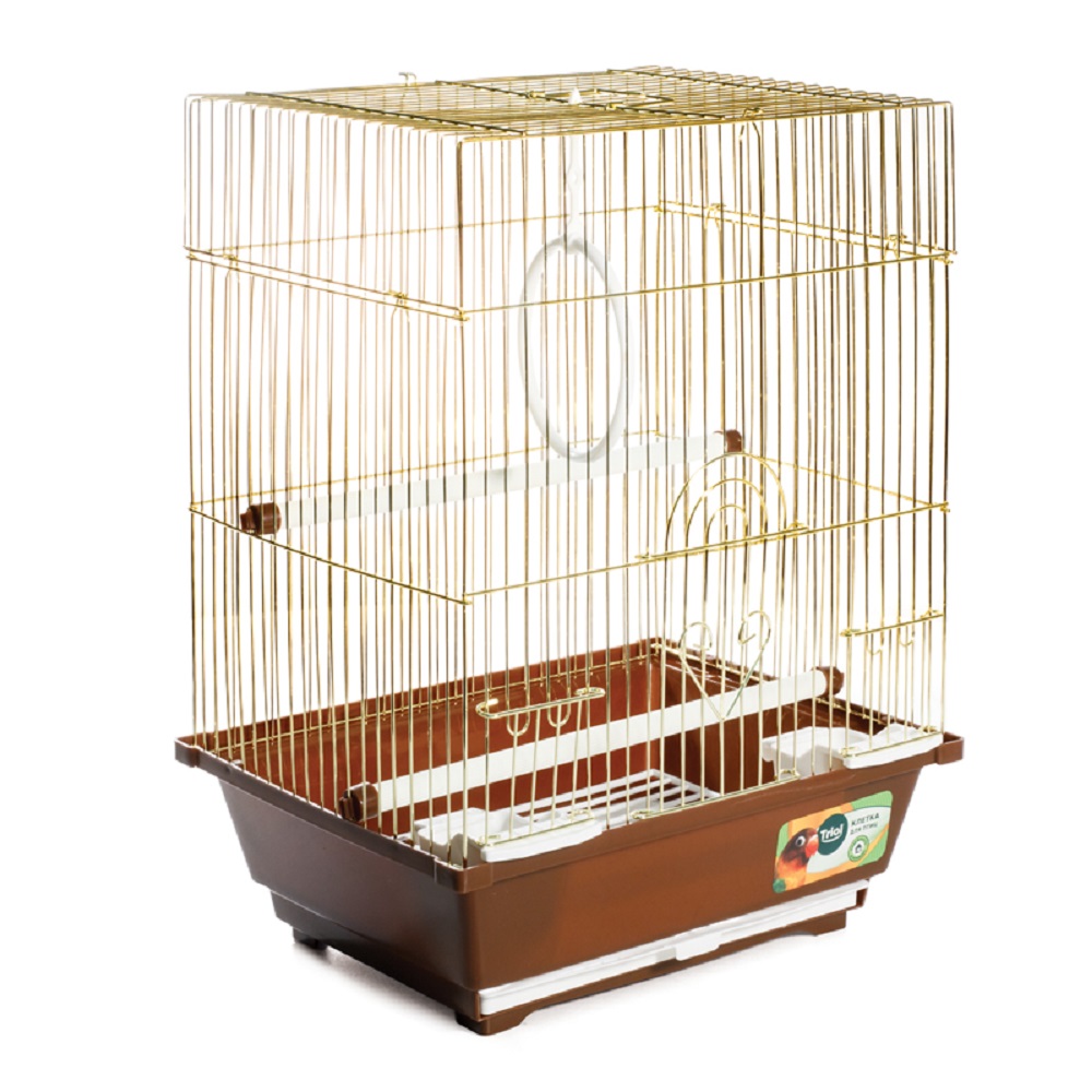 Клетка для птиц TRIOL золото 300х230х390мм 1559₽