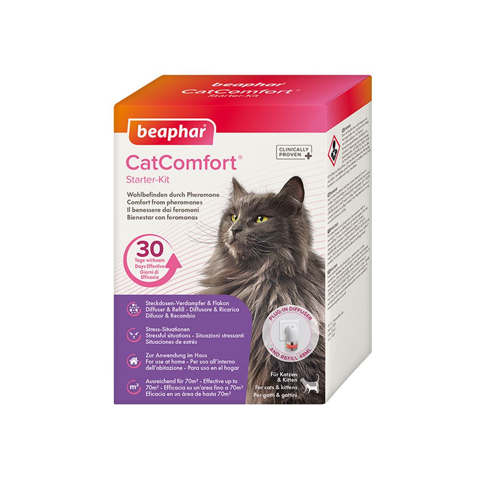 Фото - Диффузор со сменным блоком Beaphar Cat Comfort для кошек beaphar витамины для кошек cat snaps 75шт 12550