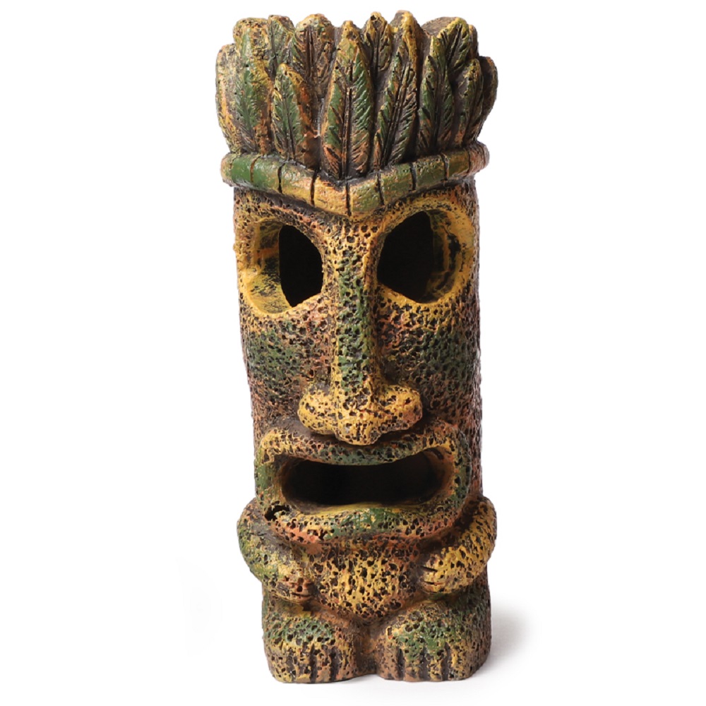 Декор для аквариумов Laguna Грот Полинезийская маска M 40х34х80мм 373₽