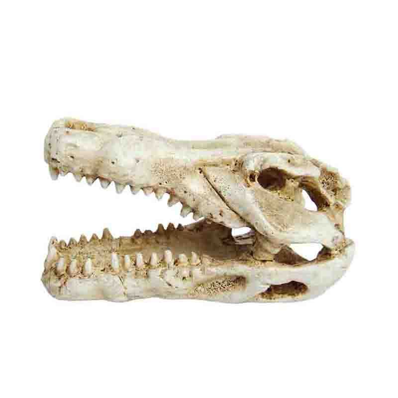 Декор для аквариумов PRIME Череп крокодила мини 7,5х4,5х4,5см цена и фото