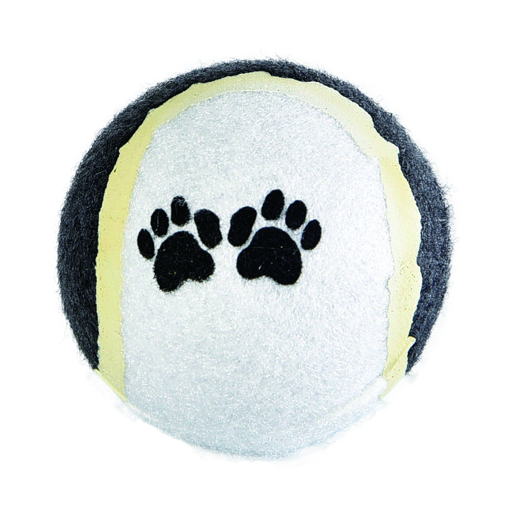 Игрушка для собак Foxie Paws теннисный мяч 6,5см trixie игрушка для собак мяч теннисный диам 6 см 1шт из дисплея теннисный материал