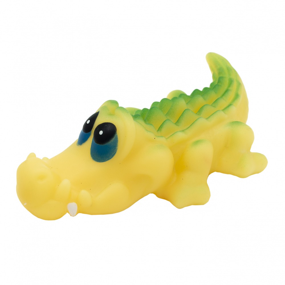 Игрушка для собак КАСКАД Крокодил резиновый 15см игрушка для ванной огонёк крокодил кокоша с 684 зеленый