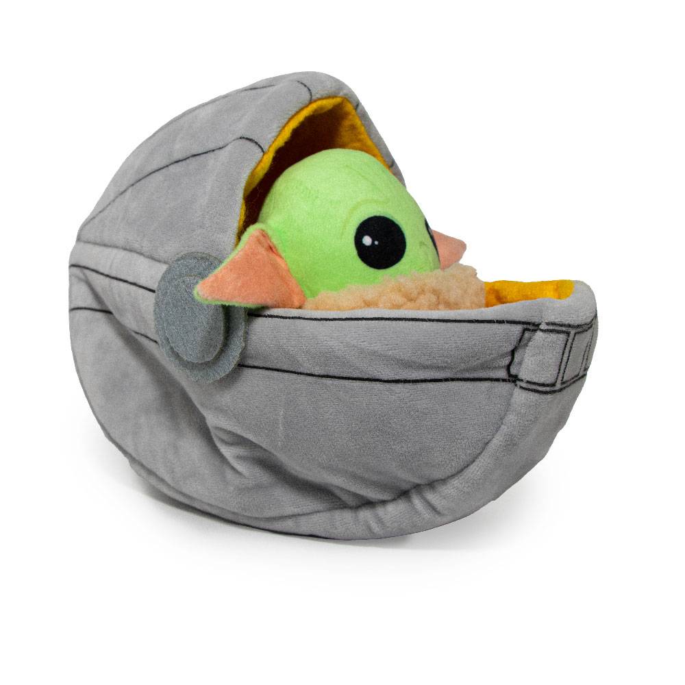 Игрушка для собак Buckle-Down Звездные войны Малыш Йода в коляске пищалка мультицвет