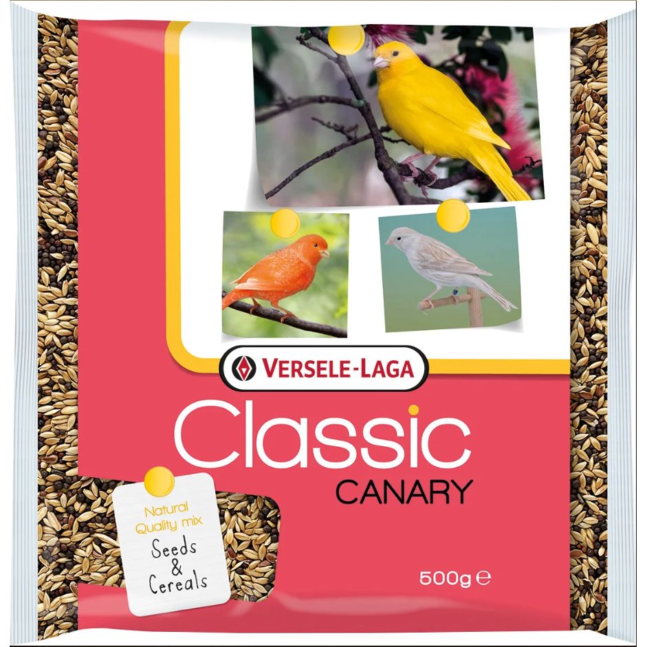 Корм для птиц VERSELE-LAGA Classic Canary для канареек 500г sarah canary