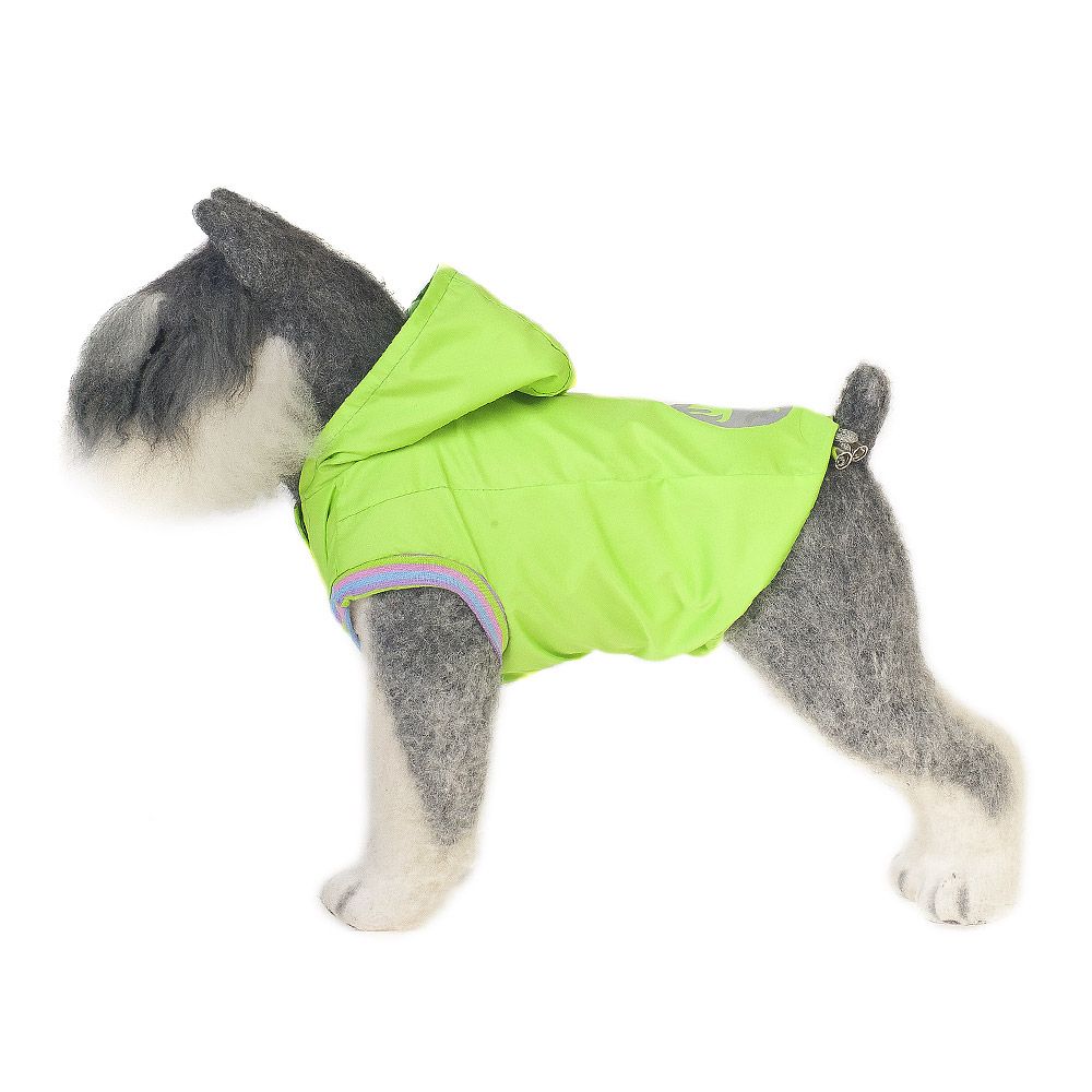 Куртка для собак HAPPY PUPPY Green 2 дождевик для собак happy puppy дарк скай 5 37см
