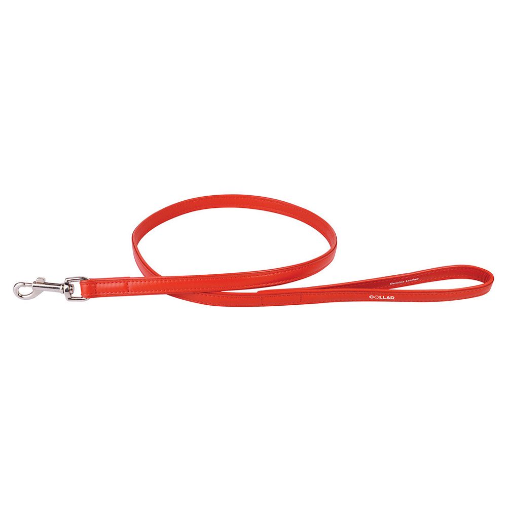 Поводок для собак COLLAR Glamour 9мм 122см красный