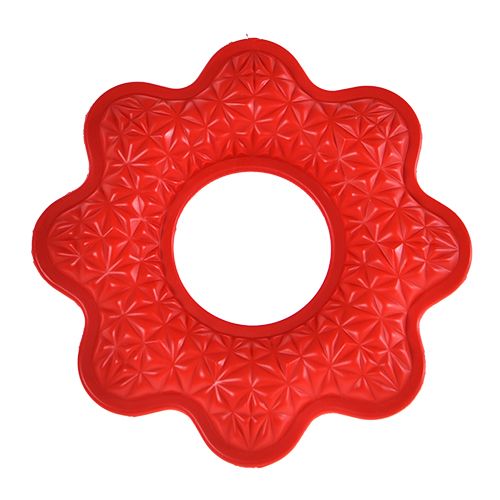 Игрушка для собак Foxie Фрисби 16см TПР красный