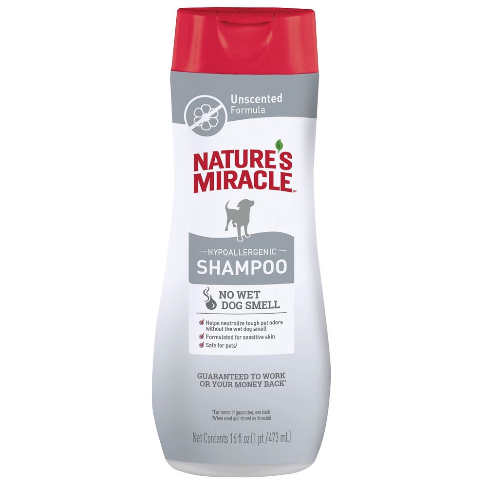 Шампунь для собак 8 in 1 NATURES MIRACLE гипоаллергенный с контролем запаха 473мл