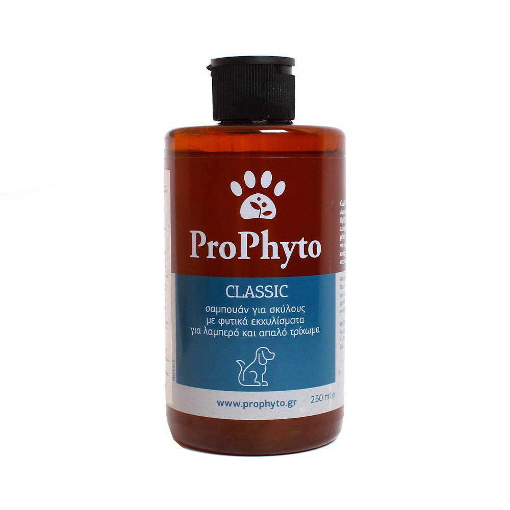 Шампунь для собак PROPHYTO Classic с растит.экстрактами для блеска и мягкости шерсти 250мл