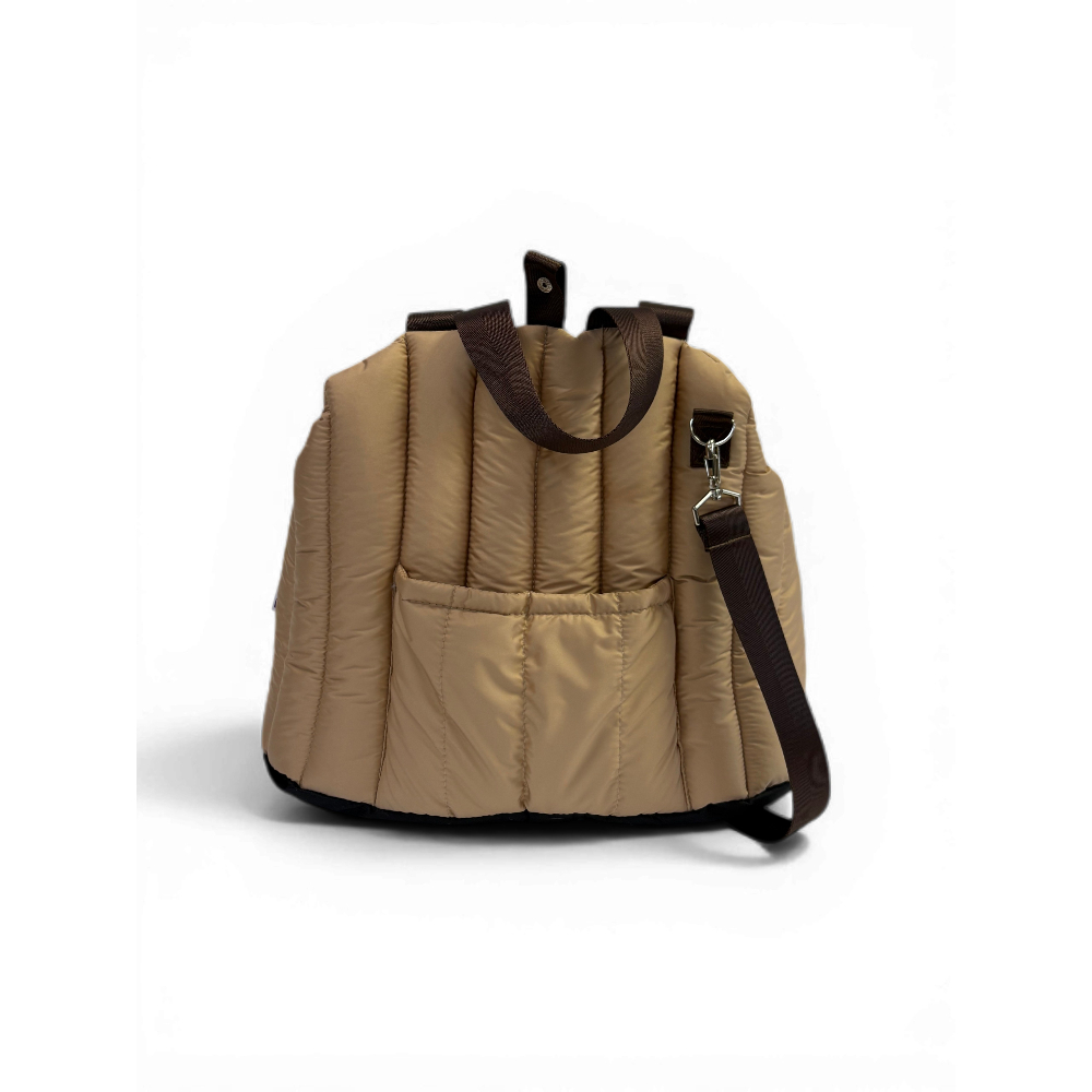 Сумка-переноска для животных Foxie Travel (Путешествие), цвет бежевый 40х33х22см