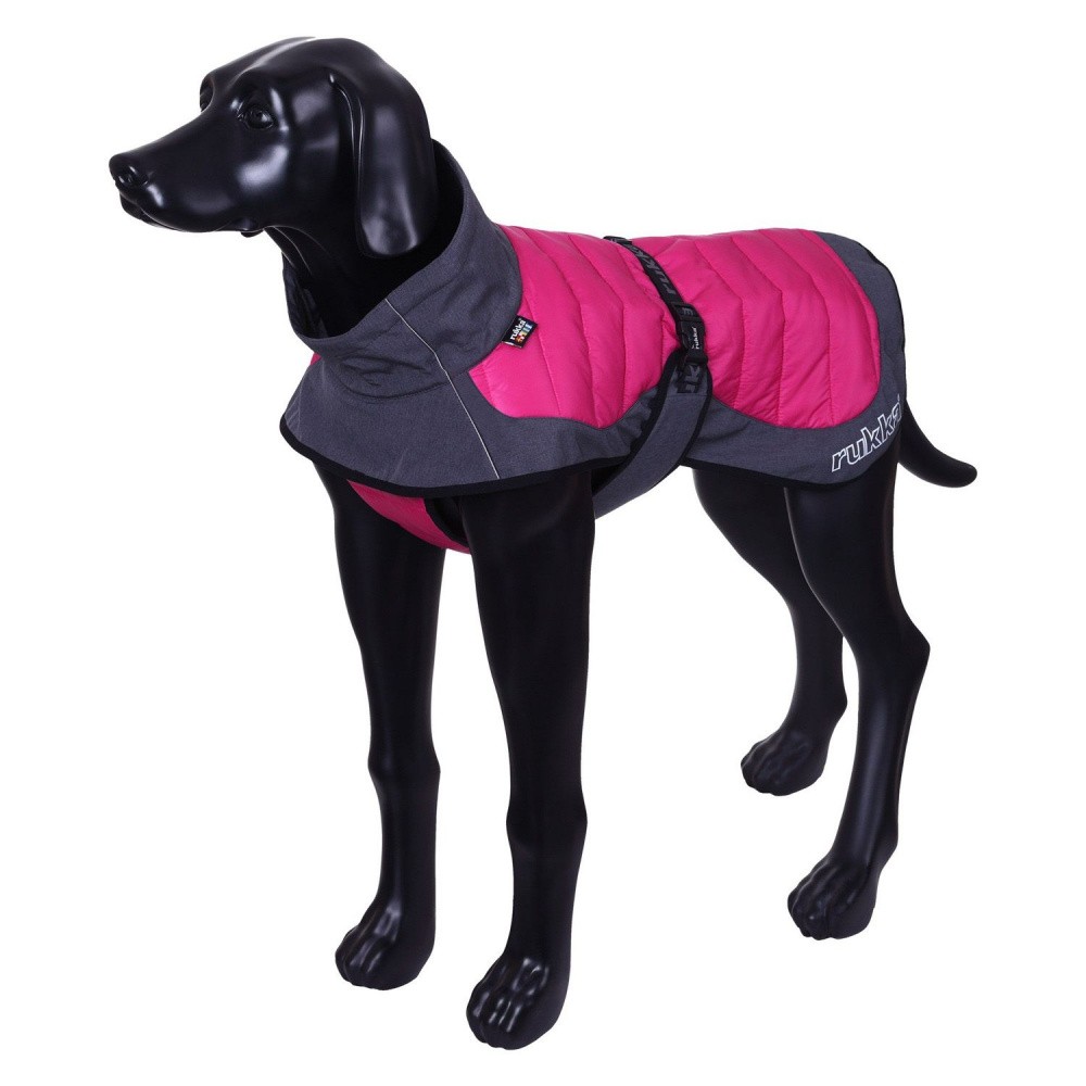 Куртка для собак RUKKA Airborn Hybrid зимняя Размер 55см XXL розовая