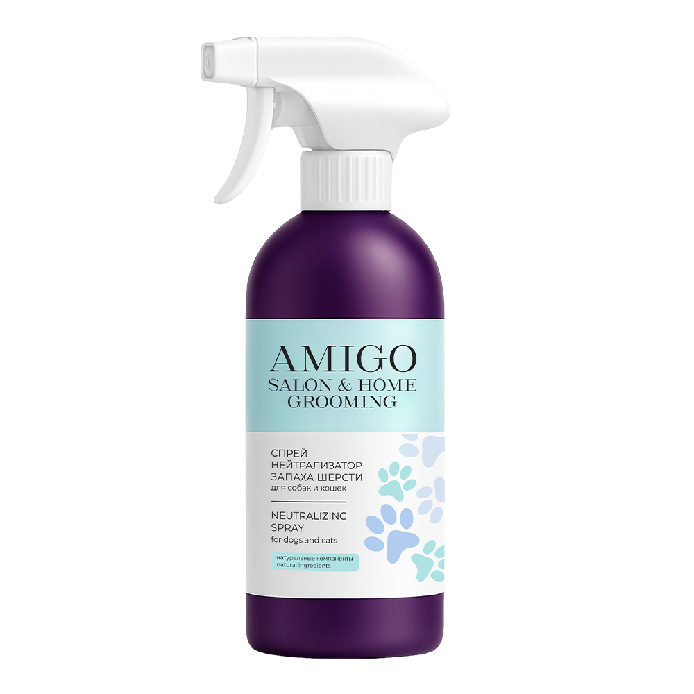 Спрей AMIGO для нейтрализации запаха шерсти собак и кошек 300мл 417₽