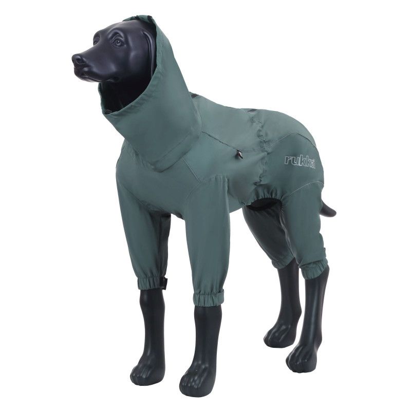 Комбинезон для собак RUKKA PROTECT OVERALL размер 35см M оливковый толстовка для собак rukka thrill technical sweater фиолетовая размер m 35см