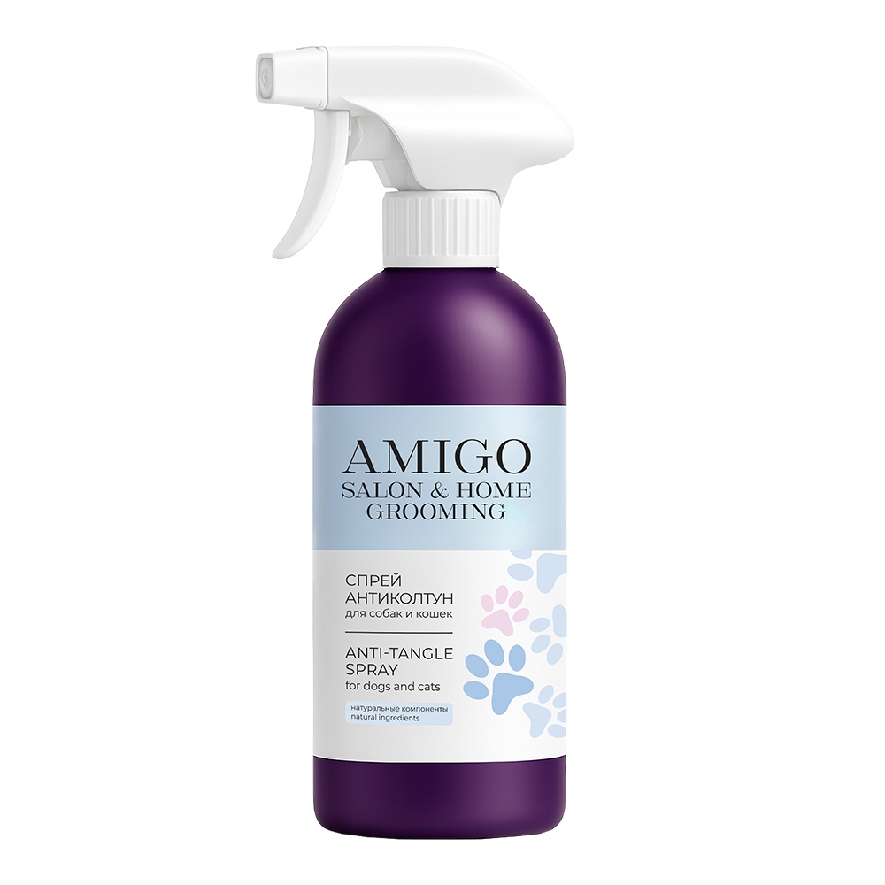 Спрей-антиколтун AMIGO для собак и кошек 300мл 417₽