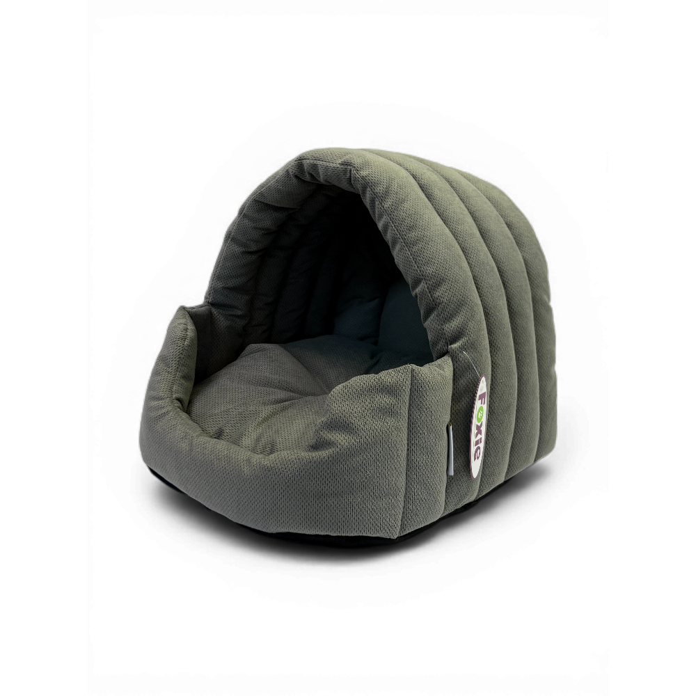 Домик для животных Foxie Oasis резорт 42х40х30см серая галька 3600₽