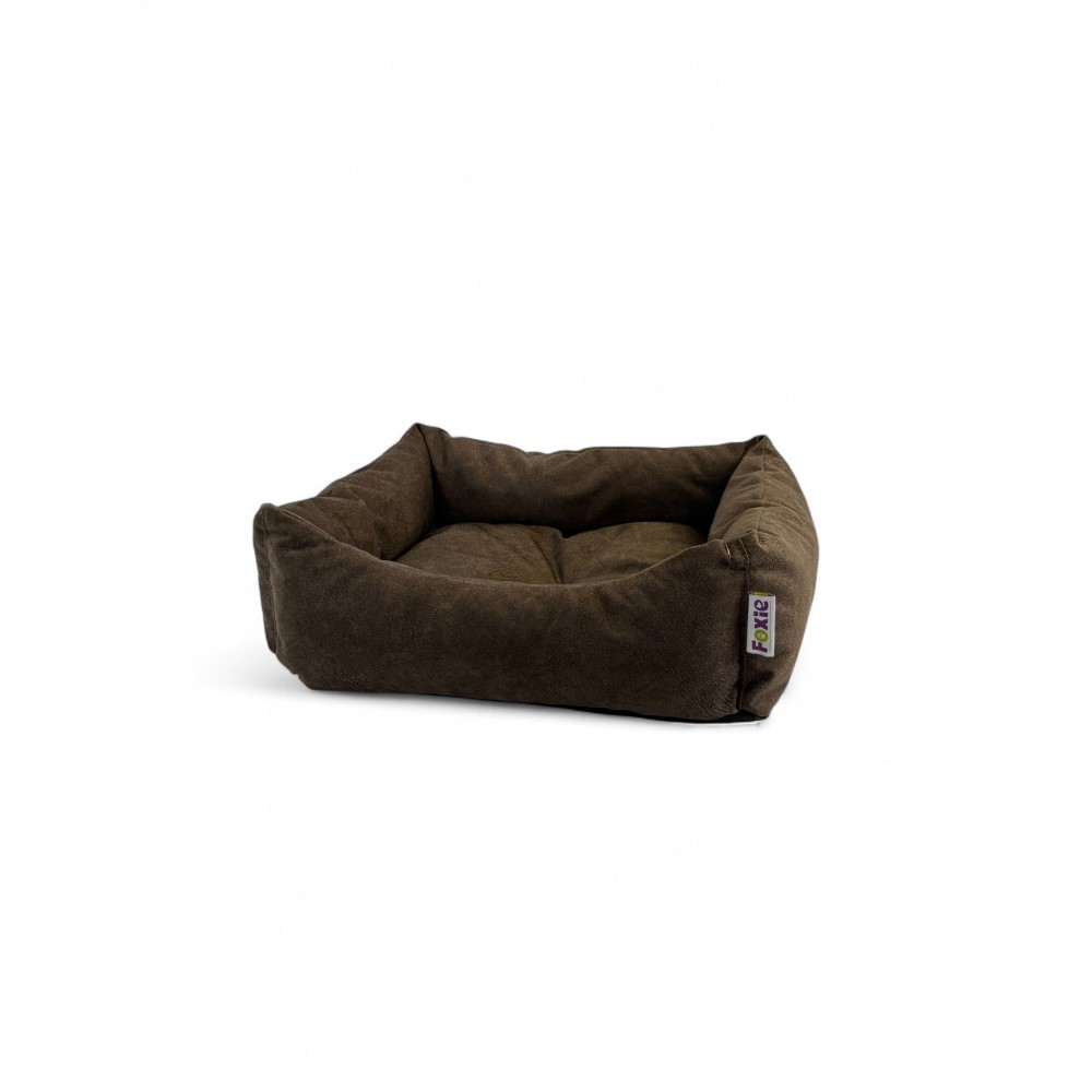 Лежак для животных Foxie Prime classic 50х40см коричневый махагон