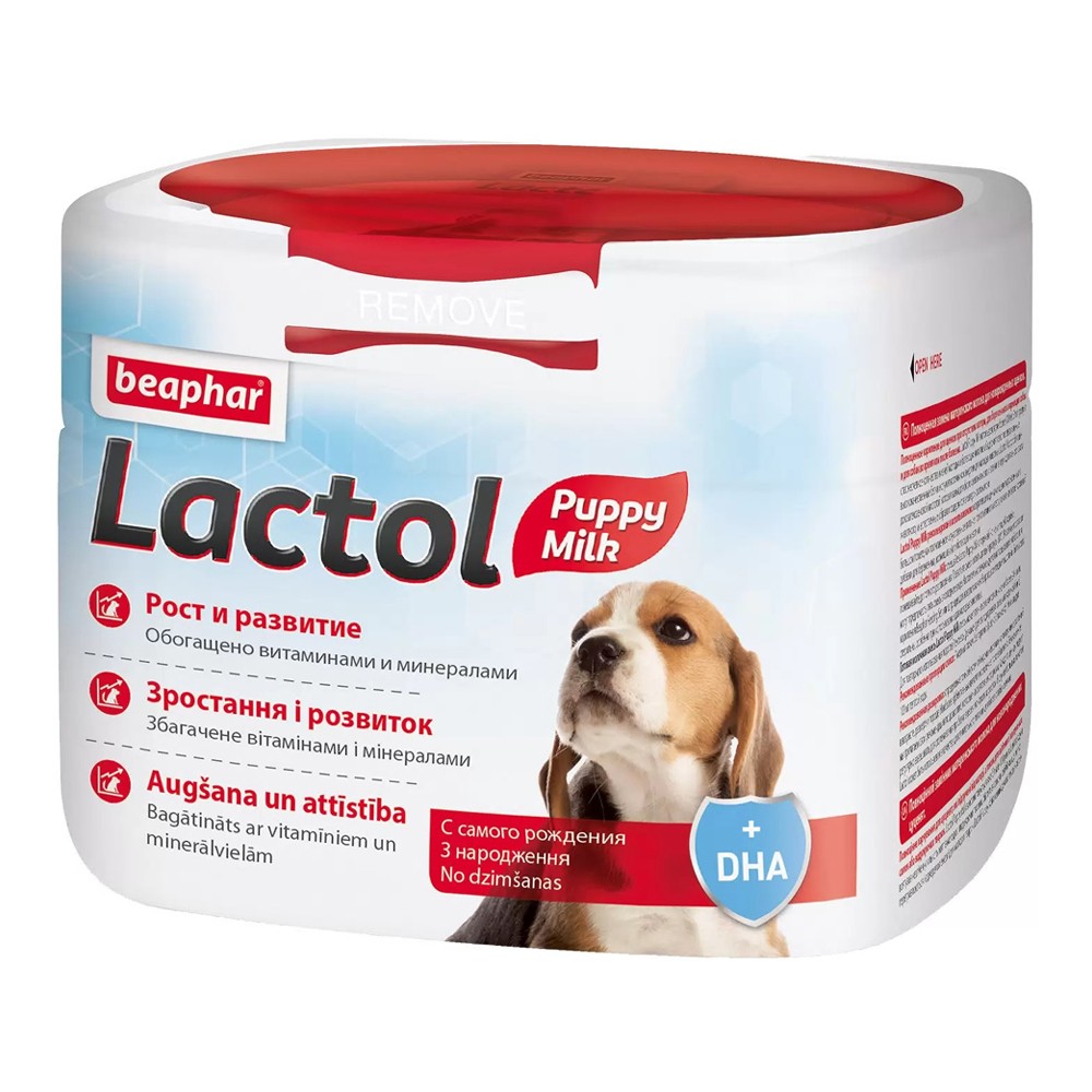 Молочная смесь Beaphar Lactol Puppy для щенков 250г beaphar puppy dental kit s