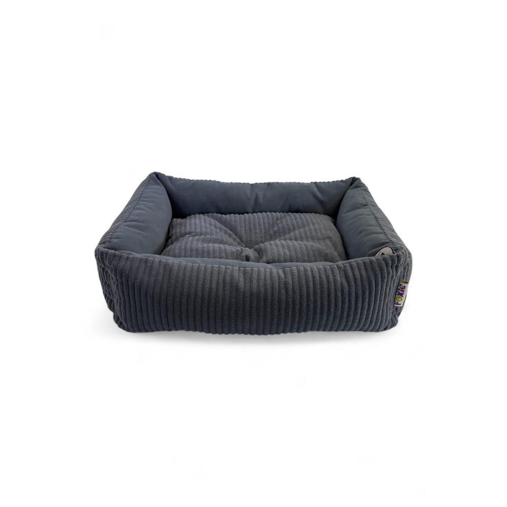 Лежак для животных Foxie Prime extra 60х50см серо-синий