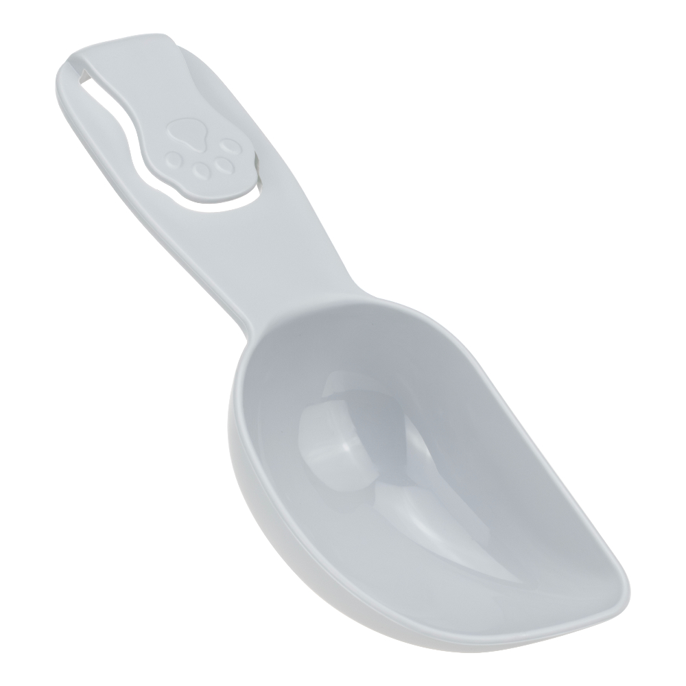 Ложка Foxie Лапка мерная пластиковая с зажимом 70мл смоки