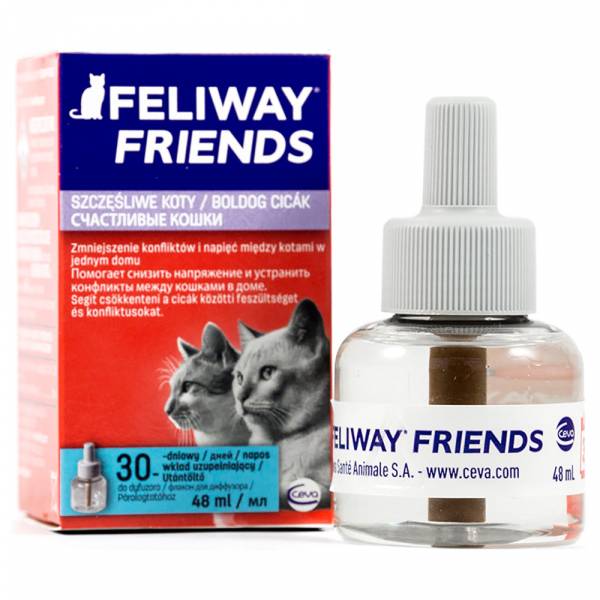 Модулятор поведения кошек CEVA Феливей Friends, сменный флакон 48мл