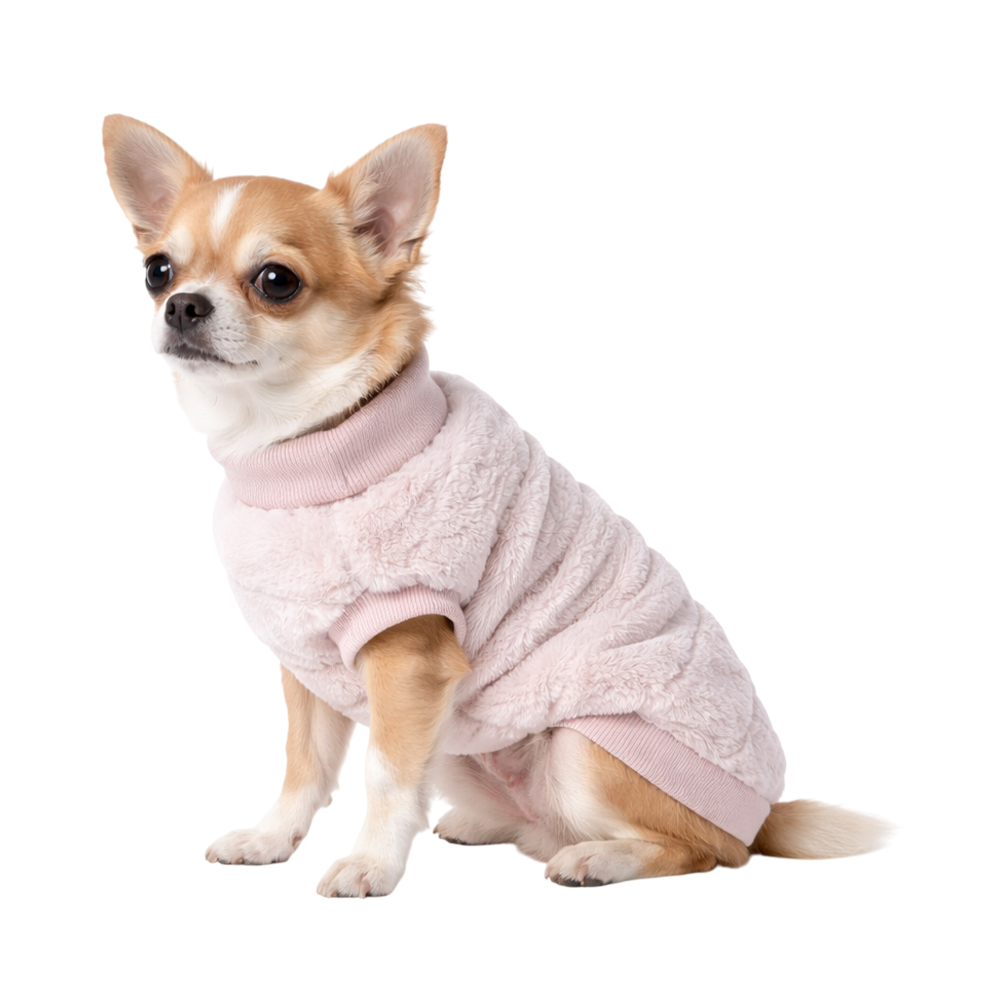 Свитер для собак Foxie Modern classic розовый р. XS (длина спины 25см, обхват груди 28-32см)