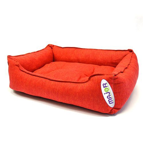 Лежак для животных MAJOR Colour 60х50х18см красный