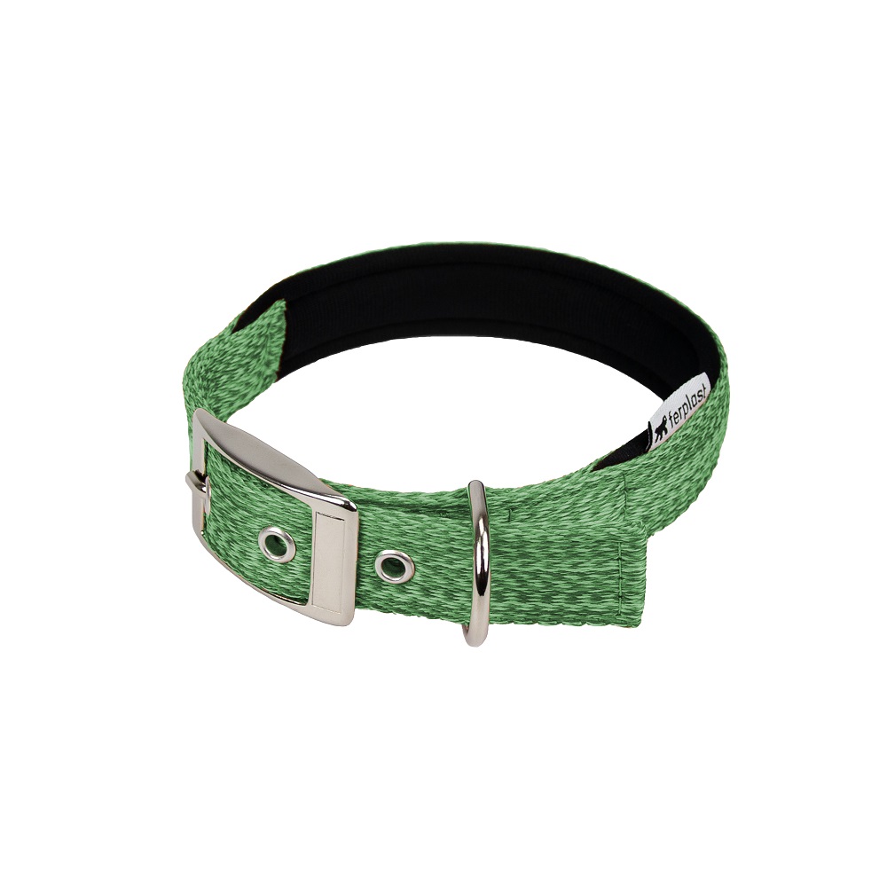 Ошейник для собак FERPLAST Greener Soft C2553 эконейлон с мягкой подкладкой зелёный 1421₽