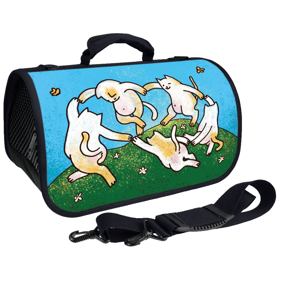 Сумка-переноска для животных Foxie Танец 50х25х28см