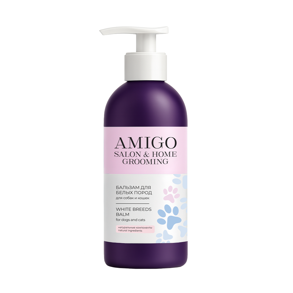 Бальзам AMIGO для белых пород собак и кошек 300мл 517₽
