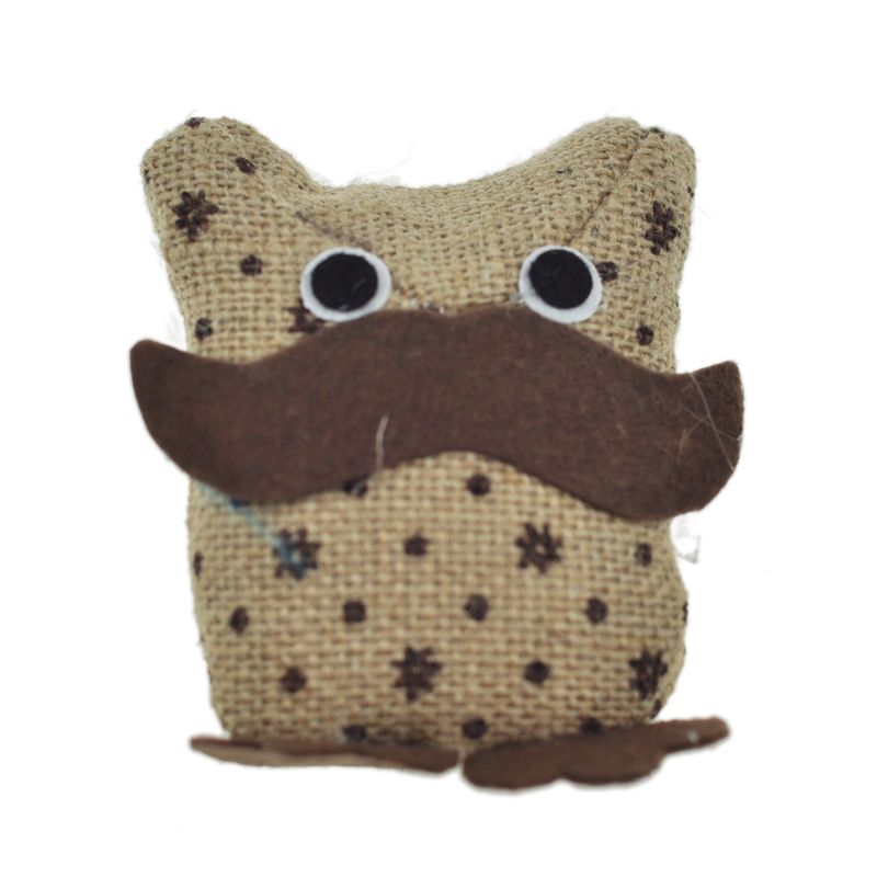 Игрушка для кошек CHOMPER Natural Сова с кошачьей мятой