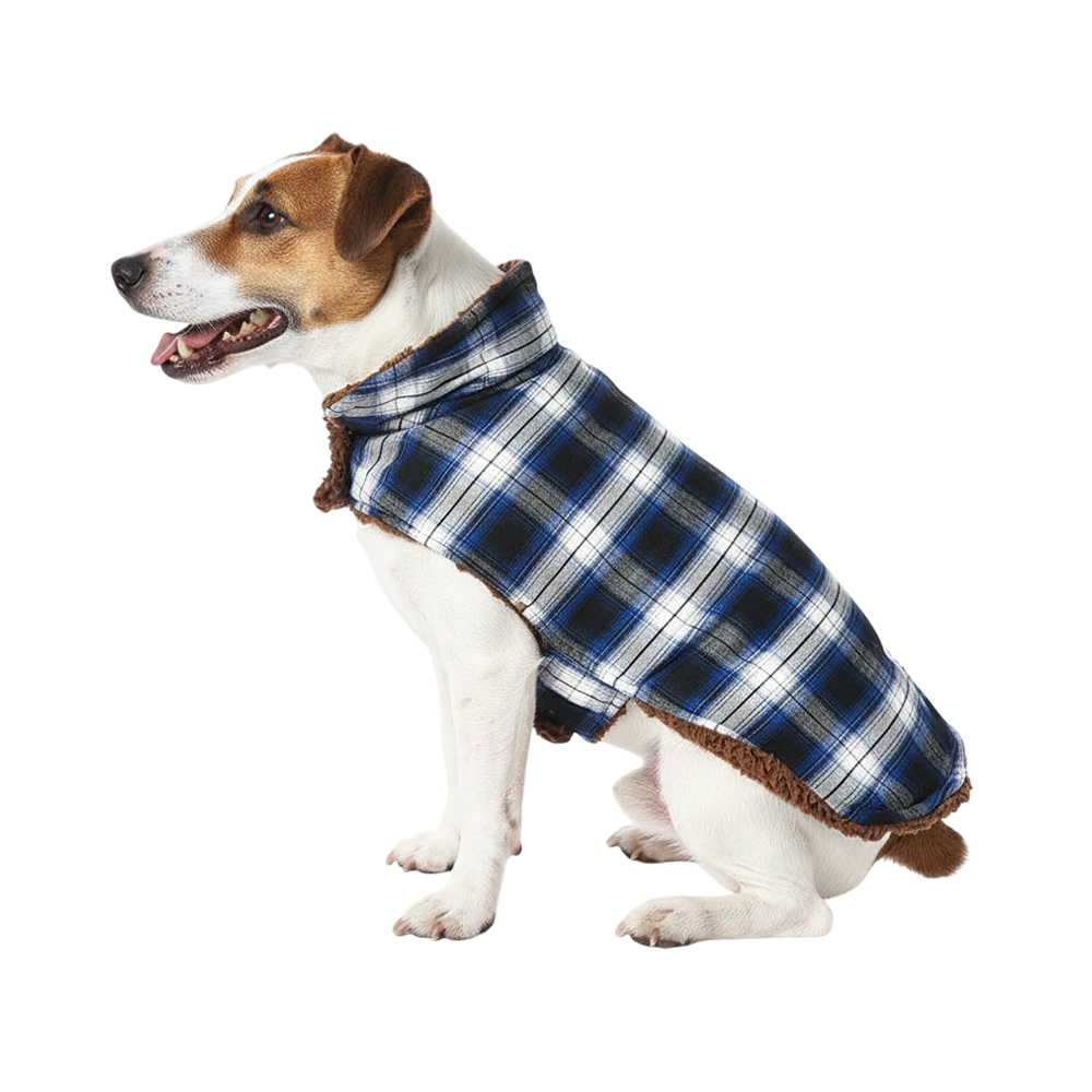 Попона для собак Foxie Logger синяя р S длина спины 30см 399₽