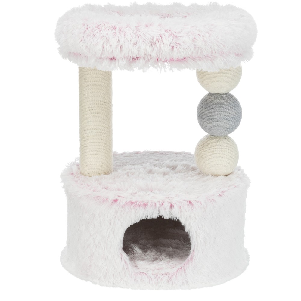 Домик для кошек TRIXIE Harvey белый-розовый 73см