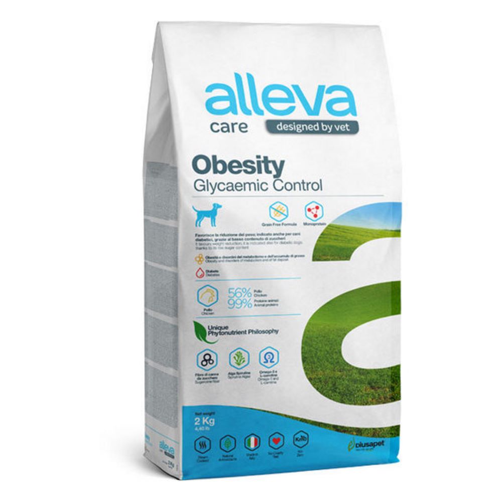 Корм для собак Alleva Care Obesity контроль потребления глюкозы сух. 2кг