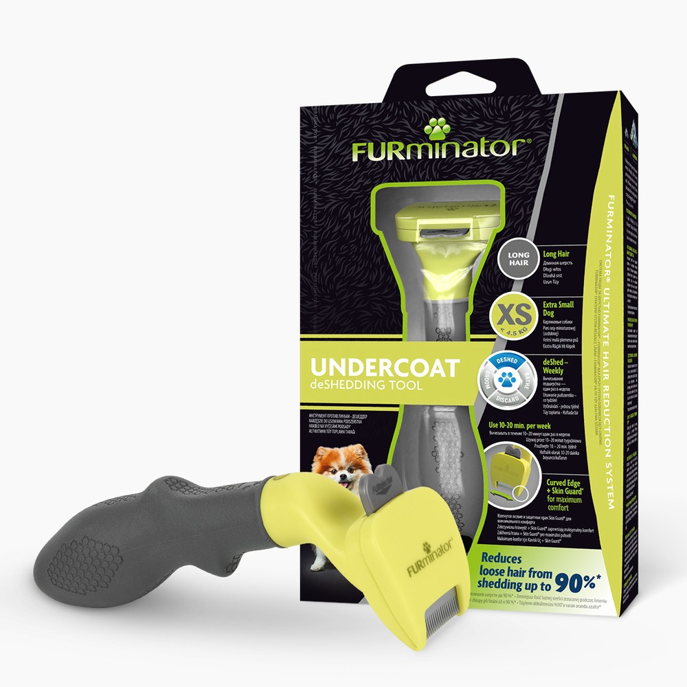 Фурминатор FURminator XS для миниатюрных собак с длинной шерстью 3398₽