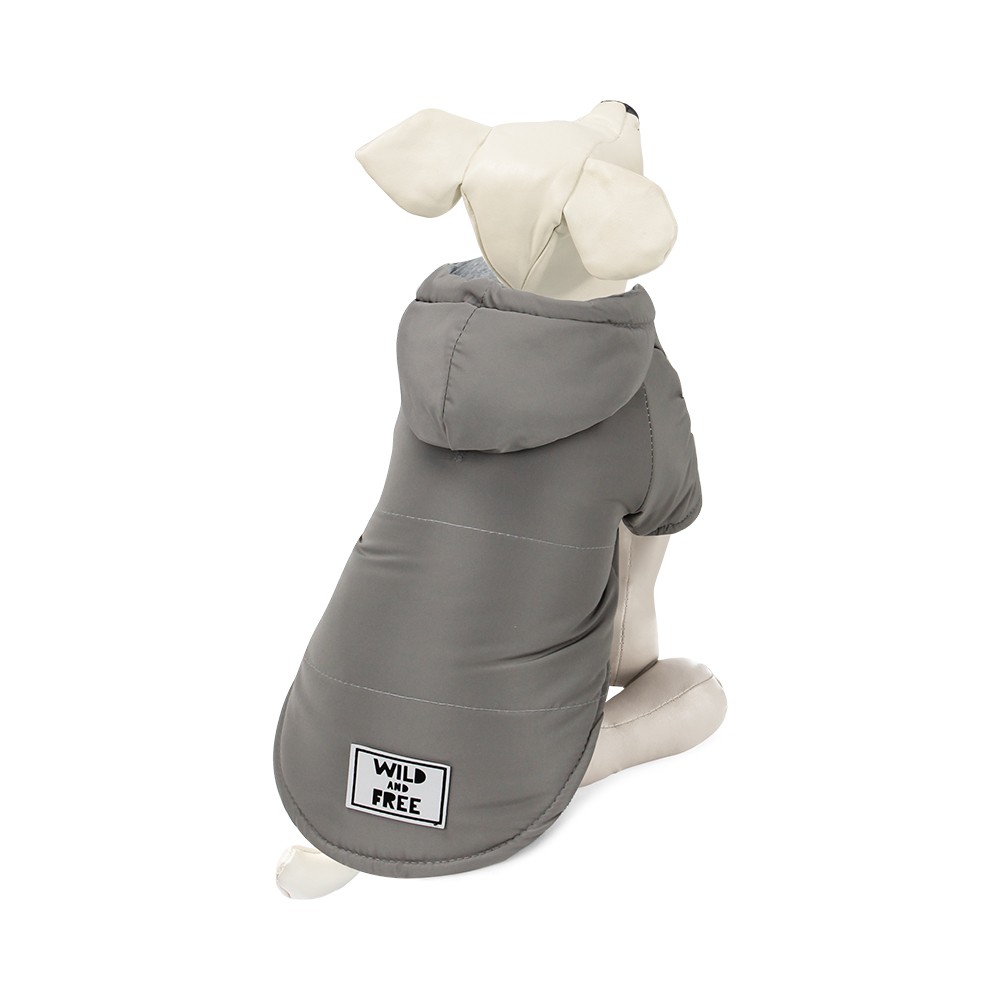 Попона для собак TRIOL Be Trendy утепленная Баланс S, серая, размер 25см одежда для собак n1 серая куртка утепленная s 1 шт