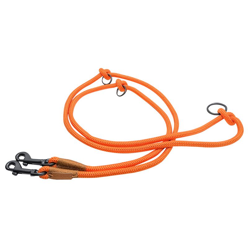 Поводок для собак Great&Small Rope 11х2000мм оранжевый