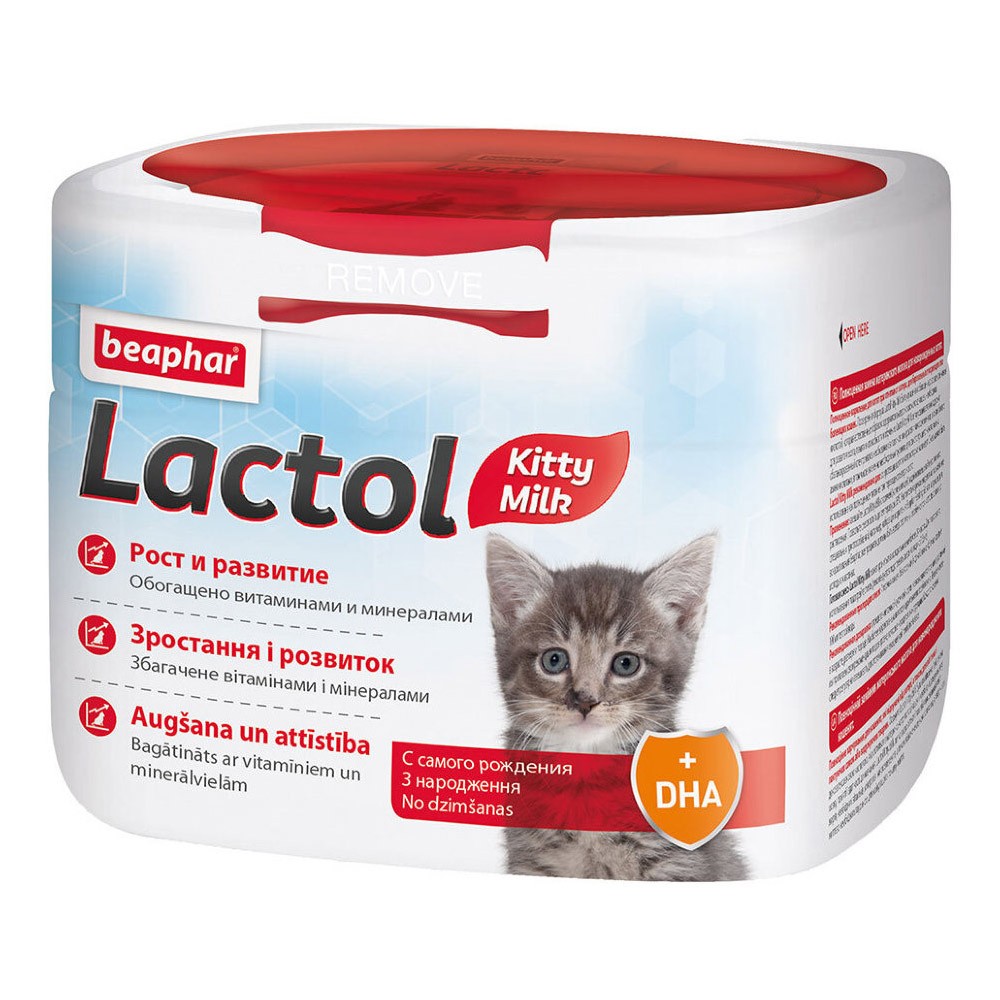 сухая молочная смесь для котят beaphar lactol kitty milk 500 г Молочная смесь Beaphar Lactol Kitty для котят 250г